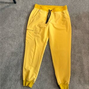 Figs Mustard Jogger Pants